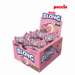 Blong Yogurt Morango Guma Balonowa z Nadzieniem Jogurtowo-Truskawkowym 40 szt. 200 g