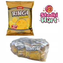 Rymut Ringi Chrupki Kukurydziane o Smaku Sera 30 szt. 600 g
