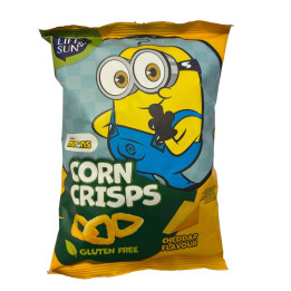 Chrupki Kukurydziane Minionki o Smaku Sera Cheddar 50 g