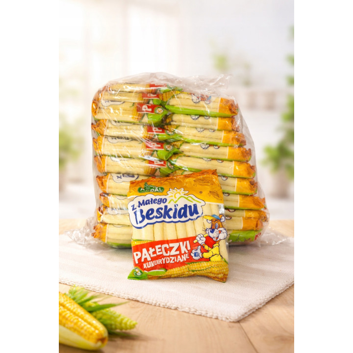 Axpal Pałeczki Kukurydziane Klasyczne 20 szt. 1 kg