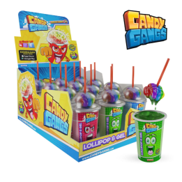 Candy Gangs Diplick Ziggy Lizak z Żelem do Maczania 12 szt. 720 g