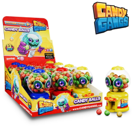 Candy Gangs Machine Candy Cukierki Owocowe w Maszynce 12 szt. 300 g
