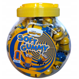 Minionki Żelki Owocowe z Nadzieniem 50 szt. 900 g