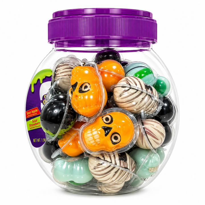 Ragolds Spooky Skull Żelki Halloween 50 × 18 g