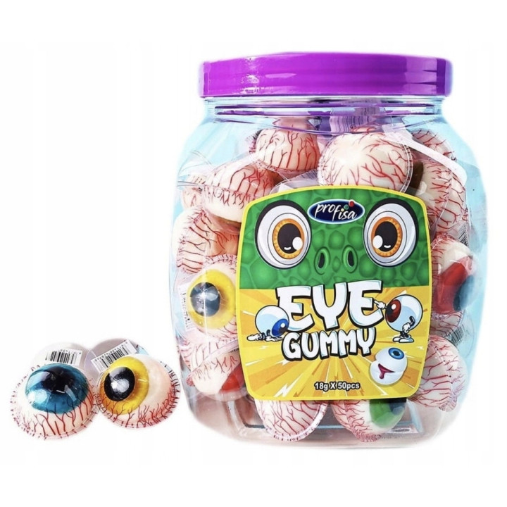 Profisa Eyeball Gummy Żelki Oczy 50 × 18 g