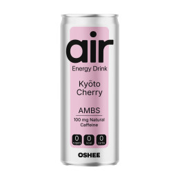OSHEE AIR Kyoto Cherry ZERO 12 × 250 ml – Napój Energetyczny (cena z kaucją)