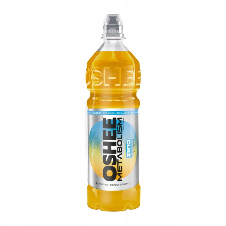 OSHEE ZERO Sports Drink Metabolizm Mango–Marakuja 6 × 750 ml (cena z kaucją)