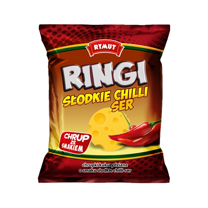 Ringi Rymut Słodkie Chilli-Ser 30 x 20 g – Chrupki