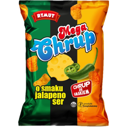 Rymut Mega Chrup Jalapeno–Ser 30 × 60 g