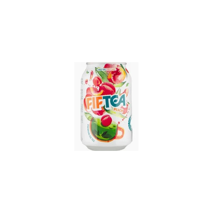 Fiftea Premium Ice Tea o smaku brzoskwiniowym 12 × 330 ml