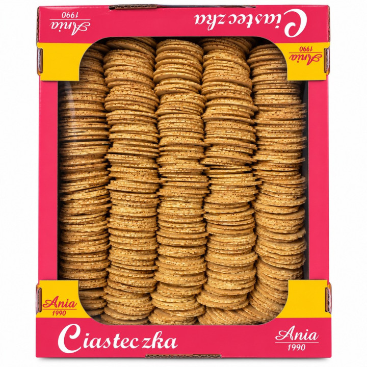 Ania Ciasteczka Owsiane Naturalne Luz 1 kg