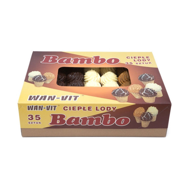 Ciepłe Lody „BAMBO” 35 sztuk Wan-Vit
