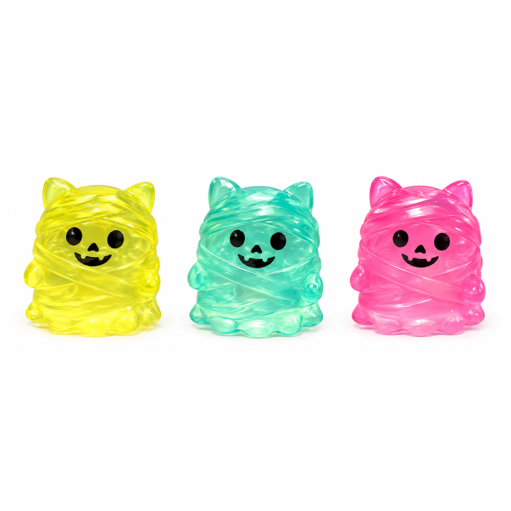 Squishy Wazalinowy Gniotek Duszek Halloween 6 cm