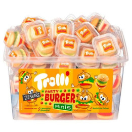 Trolli Party Burger Minis 60x10 g 600g