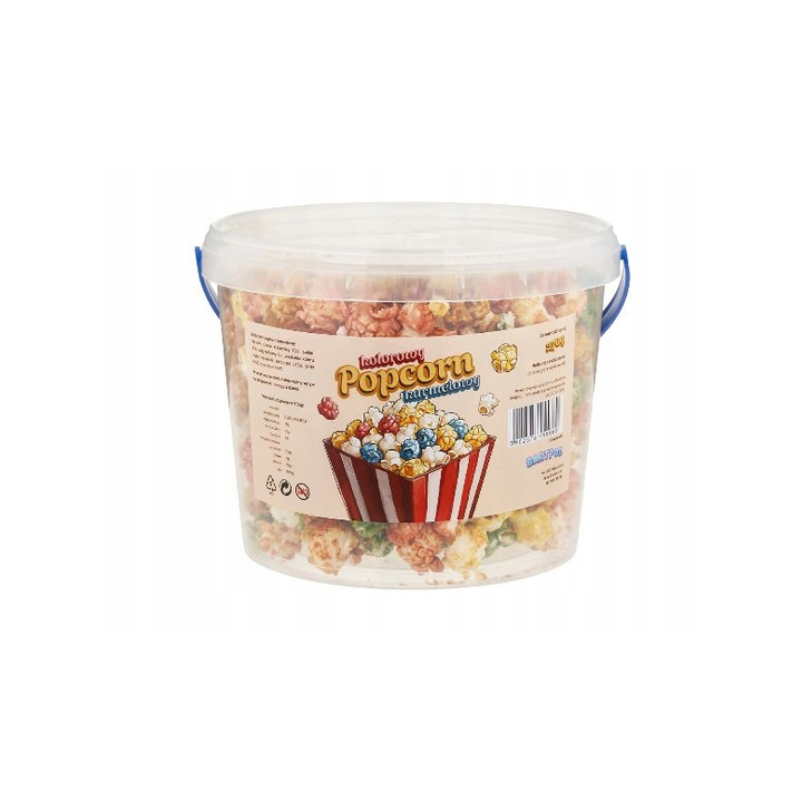 Bartpol Popcorn Gotowy Karmelowy 250g w wiaderku