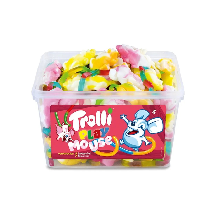 Trolli PlayMouse żelki myszy owocowe 75 szt 1200 g