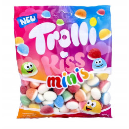 Trolli Kiss Minis Żelki Pianki Owocowe 100 g