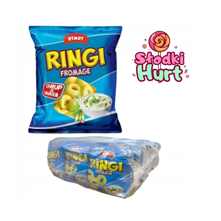 Ringi Rymut Fromage 30 x 20 g – Chrupki Kukurydziane