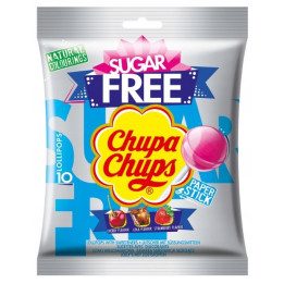 Chupa Chups Sugar Free Mix Smaków Bez Cukru 110g
