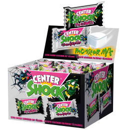 Chupa Chups Center Shock Monster Mix Gumy do Żucia 100 szt. 400 g