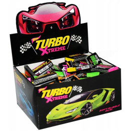Turbo Xtreme Gumy Balonowe o Smaku Tutti-Frutti 100 szt. 450 g