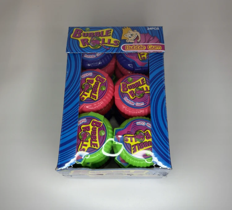 Guma do żucia Profisa Bubble Rolls 24 szt display vending 1.png