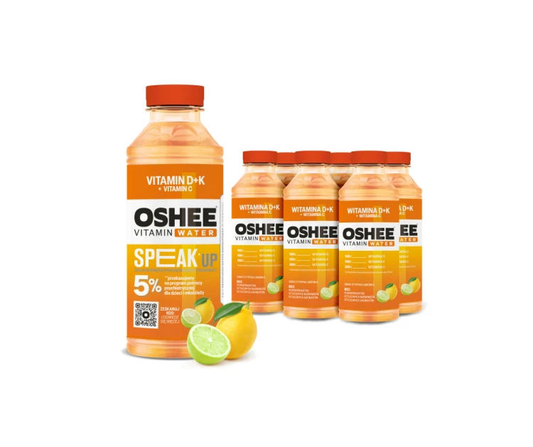 6x OSHEE Vitamin Water Witamina D + K Speak UP bez barwników, 555 ml.png
